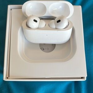 Never used AirPods Pro 2nd generation. Connected to my phone but never used.